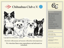 Tablet Screenshot of chihuahua-club.de